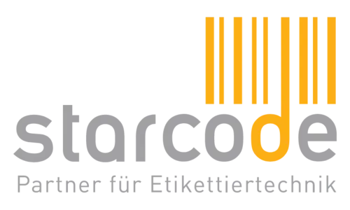 Logo von der Firma starcode Etikettiertechnik